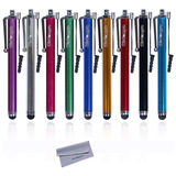 Set De Lapices Opticos Stylus Para Pantalla Tactil 9 Colo...