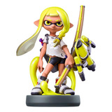 Boneco Amiibo Inkling Yellow Splatoon - Nintendo