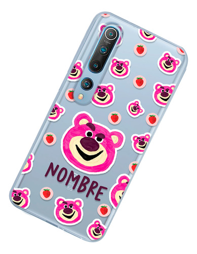 Funda Para Xiaomi Lotso Toy Story Personalizado Nombre