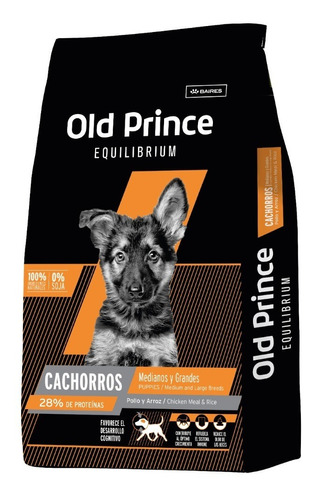 Old Prince Puppy Equilibrium Medium Large 7,5kg Envio Gratis
