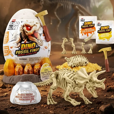 Dinosaurio Juguete Robot Educativo Fossil Robo Alive Dino Fossil Find Beige | Envío gratis