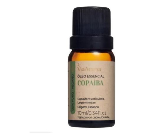 Oleo Essencial Copaíba Cicatrizante 100% Natural Via Aroma 