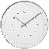 Junghans Max Bill Clock.22cm Diam. Caja De Acero Inoxidable.