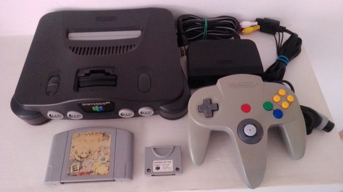 Consola Nintendo 64 Con Super Smash Bros Y Controller Pak 