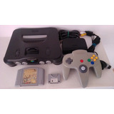 Consola Nintendo 64 Con Super Smash Bros Y Controller Pak 