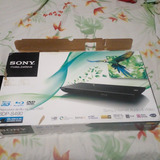 Blu Ray  Disc/ Dvd Player 3d Sony Bdp S490 Controle + Hdmi  