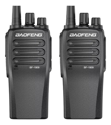 Handy Baofeng Bf1909 Uhf 10w Kit X 2 Unidades 2024