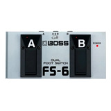 Pedal Controlador Boss Fs-6 Dual Footswitch Seletor 2 Modos