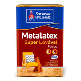 Tintas Acrílicas Brancas Sherwin Williams Metalatex 18 Lt Com Acabamento Fosco