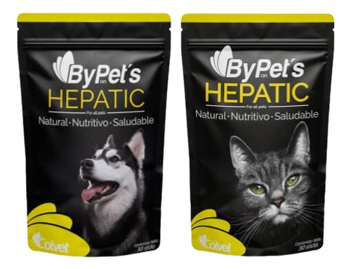 Bypet´s Hepatic Suplemento Perros Y Gatos 30 Unds