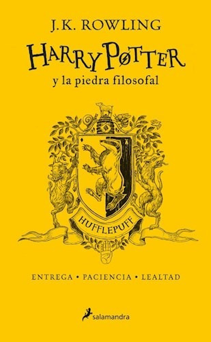 Harry Potter Y La Piedra Filosofal [casa Hufflepuff] (edici