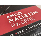 Placa De Video Amd Radeon Rx 6800 4k 16gb Pcie4.0 