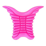 Inflable Colchoneta Alas Ángel Flotador Gigante Pileta 200cm Color Rosa