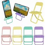 Soporte Porta Celular Forma Silla Sillita Plegable 