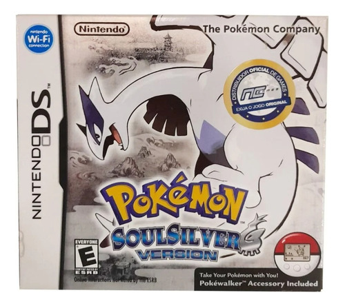 Pokemon Soul Silver Nintendo Ds Novo Lacrado Americano