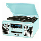 Victrola Retro Bluetooth Record Player, Teal