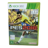  Pro Evolution Soccer Pes 18 Original Xbox 360- Mídia Física