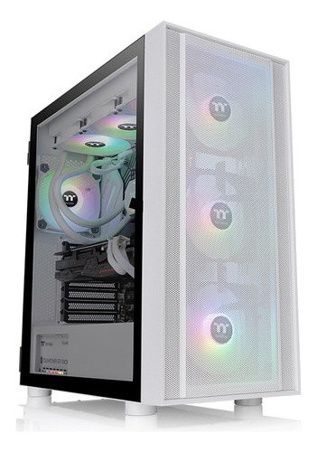 Gabinete Thermaltake H570 Tg Argb Snow Mid Tower C/templado