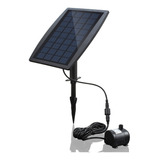 Energía Solar Con Fuente Decorativa 9v 2.5w Bomba De Agua