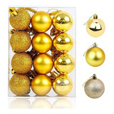 Orapink - Bolas De Navidad Decorativas Para Escritorio, 24 .