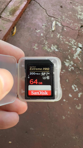 Cartão Memória Sdxc Sandisk 64gb Extreme Pro V30 200mbs