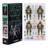 Pack 4 Action Figures Tartarugas Ninja Turtles Tmnt - Neca