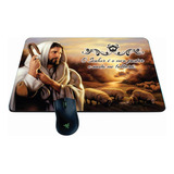 Mousepad Mouse Pad Gamer Jesus Cristo Deus Anjo - Grande A