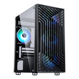 Gabinete Liketec Orbital (3 Fans/lateral/vidro/matx/mesh)