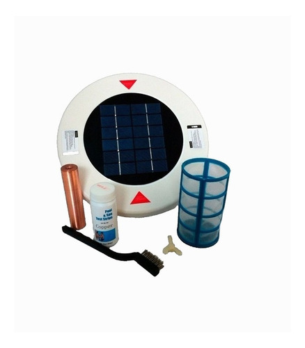 Boya Ionizador Solar Piscina Purificador Agua.