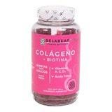 Belabear Colágeno + Biotina 100gomitas Fresa Solanum Sfn