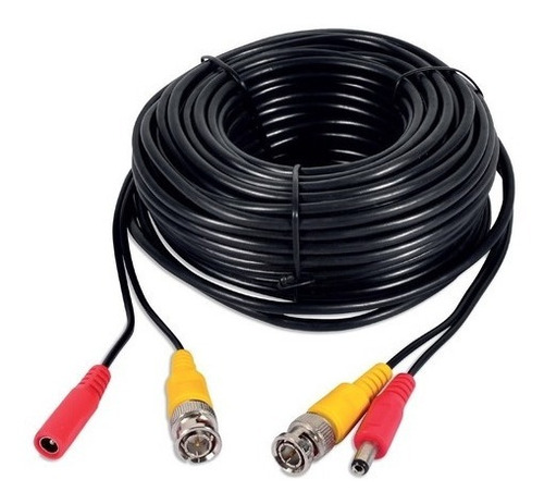 Cable Armado Cctv Camaras Video Bnc + Alimentacion 10mts