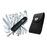 Cortaplumas Victorinox Swiss Champ + Estuche Funda 33 Usos