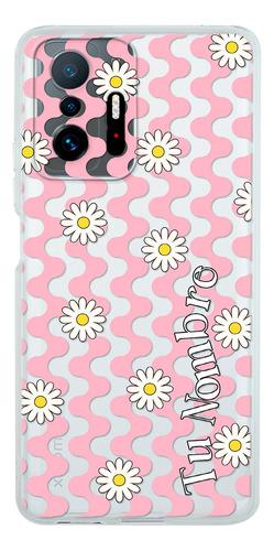 Funda Para Xiaomi Flores Margaritas Para Mujer Con Nombre