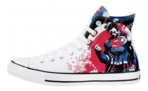 Converse Hi Edición Limitada Superman Dc Comic Shoesfactory4