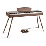 Donner Piano Digital Ponderado De 88 Teclas Con Soporte Para