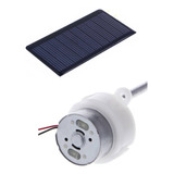 Motor Reductor Y Mini Panel Solar Para Proyecto Estudiantil