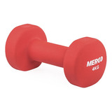 Mancuerna Merco 4kg Neoprene Equipo Fitness Ejercicios Gym