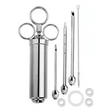 Jeringa Para Inyectar Carnes - Acero Inox