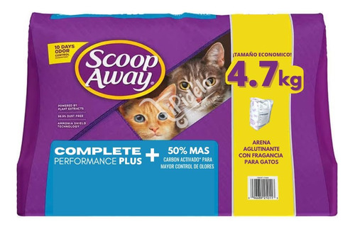 Arena Para Gato Scoop Away 4.7 Kg