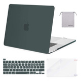 Carcasa Rigida Para Macbook Pro 16 19/20 A2141 Midnight Gree