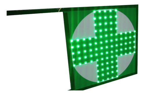 Cruz Led Farmacia 40 X 40 Doble Faz 