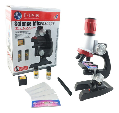 Microscopio Educativo Para Niños Estudiantes 