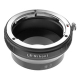 Anel Adaptador De Lente Leica R Lr-nikon1 1 N1 J1 J2 J3