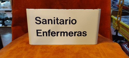 Cartel Enlozado Antiguo Sanitario Enfermeras