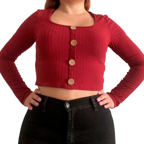 Chaleco Croptop