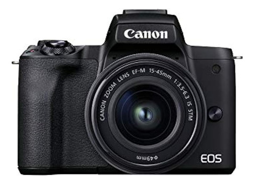 Canon Eos M50 Mark Ii + Ef-m 15-45 Mm Es Stm Kit Black