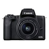 Canon Eos M50 Mark Ii + Ef-m 15-45 Mm Es Stm Kit Black