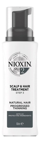 Nioxin 2 Scalp And Hair Treatment - Tratamiento 100ml