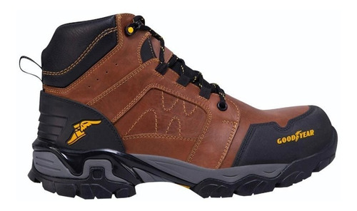 Bota Industrial Goodyear 7112 Miel 952660 Con Casquillo Cbo