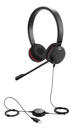 Jabra Evolve 30 Duo Con Conexión Usb / 3.5mm Oficina O Music